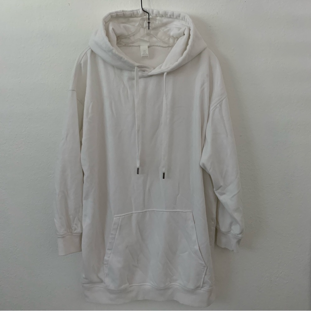 long h&m hoodie